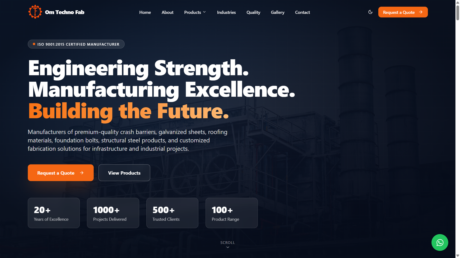 Om Technofab - Homepage